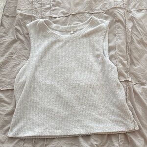 Z Supply Textured Knit Top in White